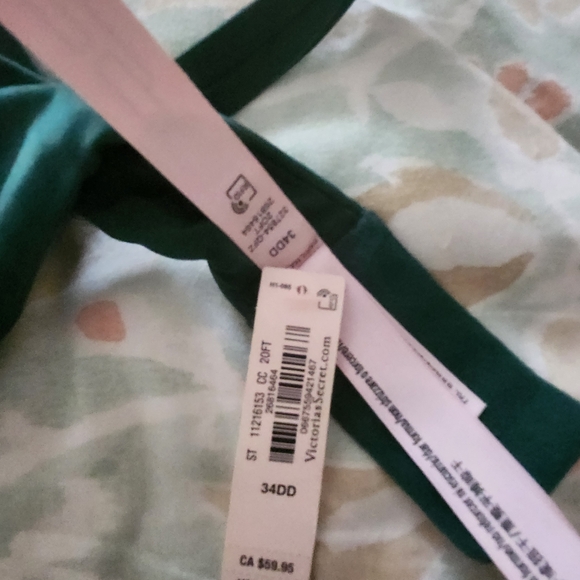 Victoria secret push up bra- Emerald green - Picture 5 of 5